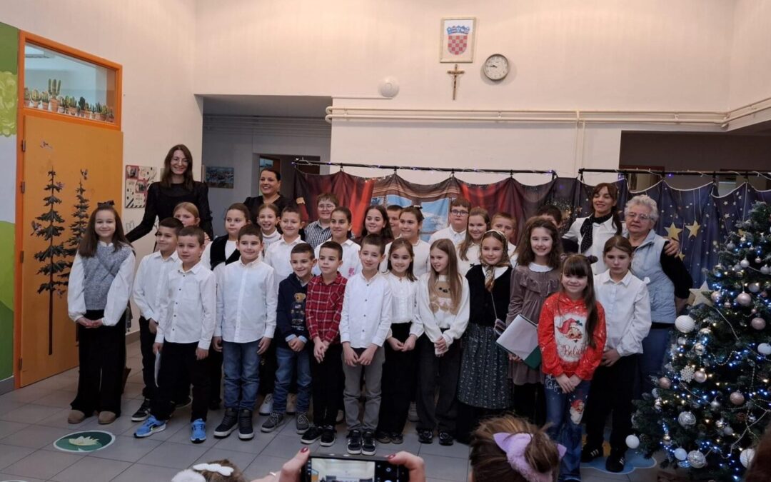 Božićna priredba u Područnoj školi Vukšić 2025